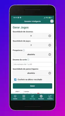 Gerador Inteligente android App screenshot 4