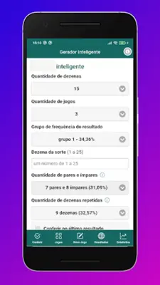 Gerador Inteligente android App screenshot 6